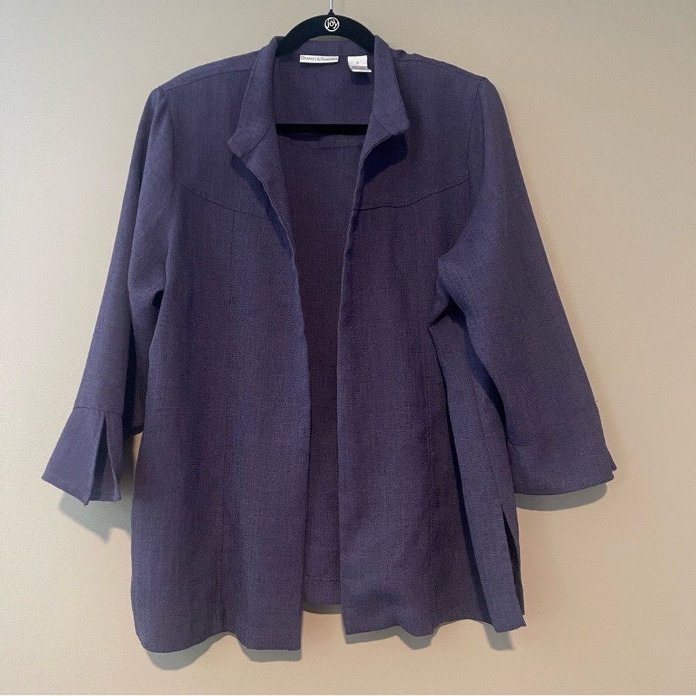 Drapers & Damon’s purple Blazer, 1X, UGC